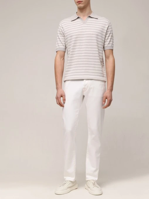 Поло изо льна и хлопка BML