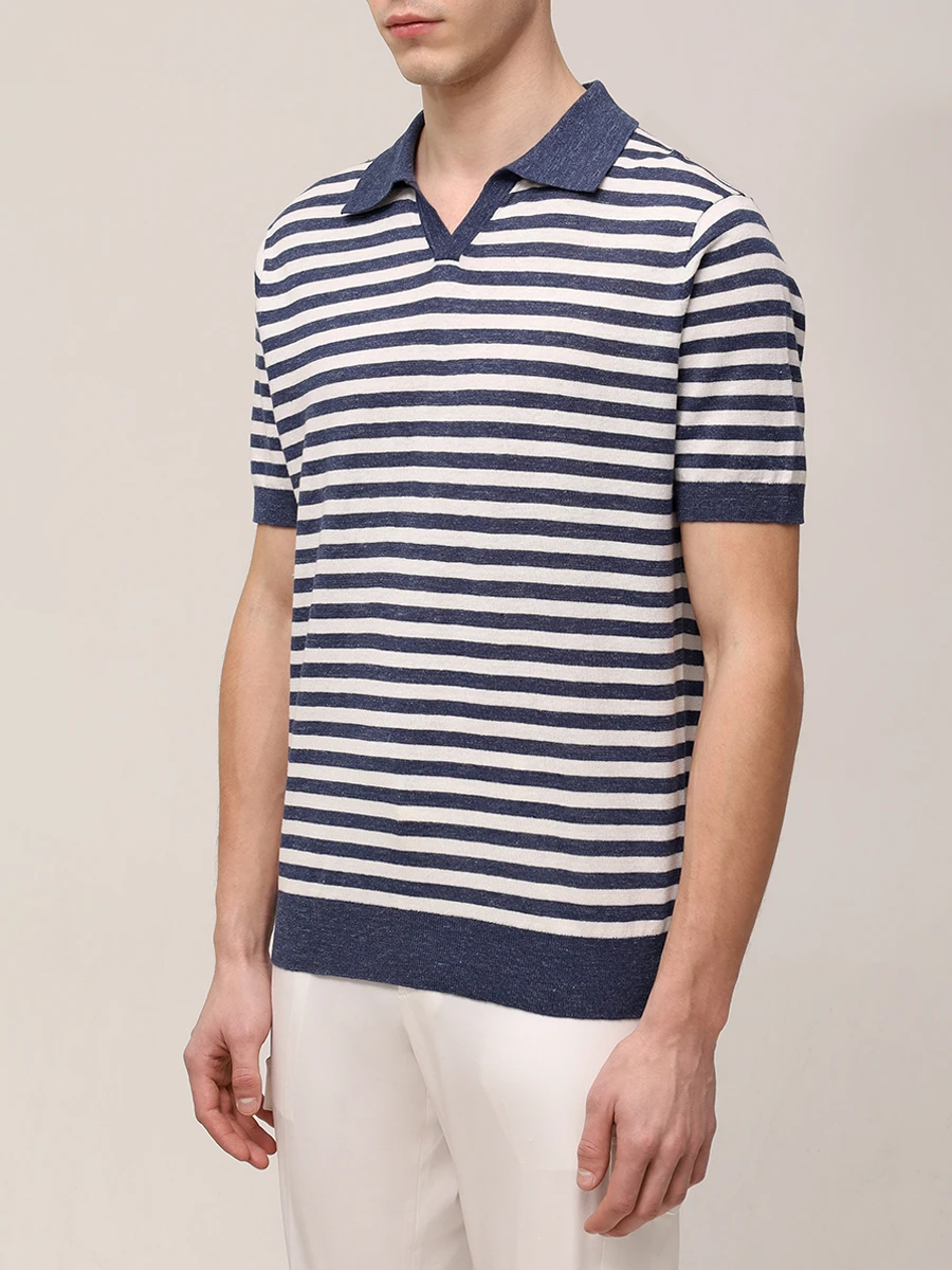 Поло льняное