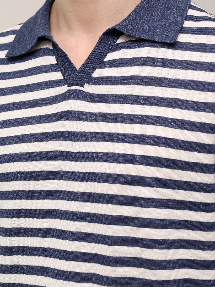 Поло льняное