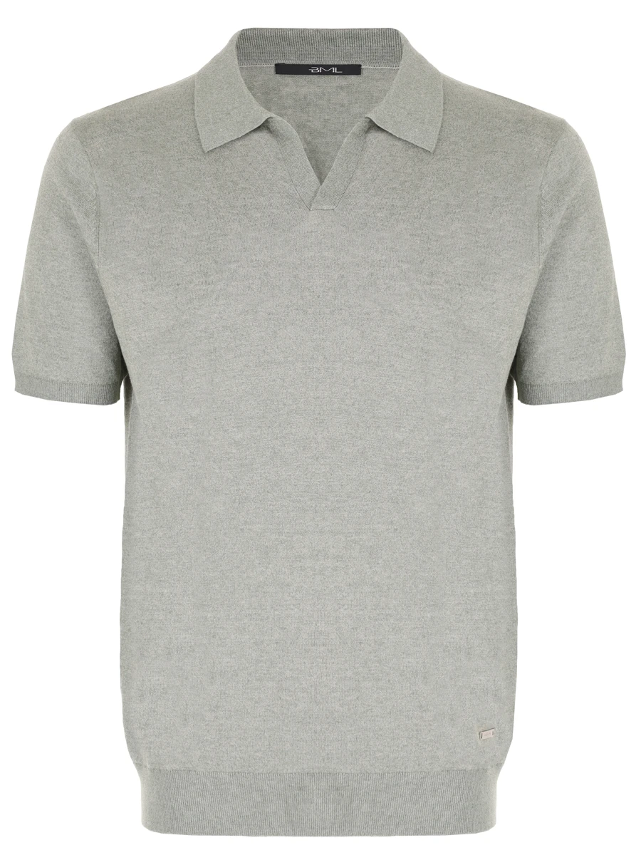 Поло изо льна и хлопка