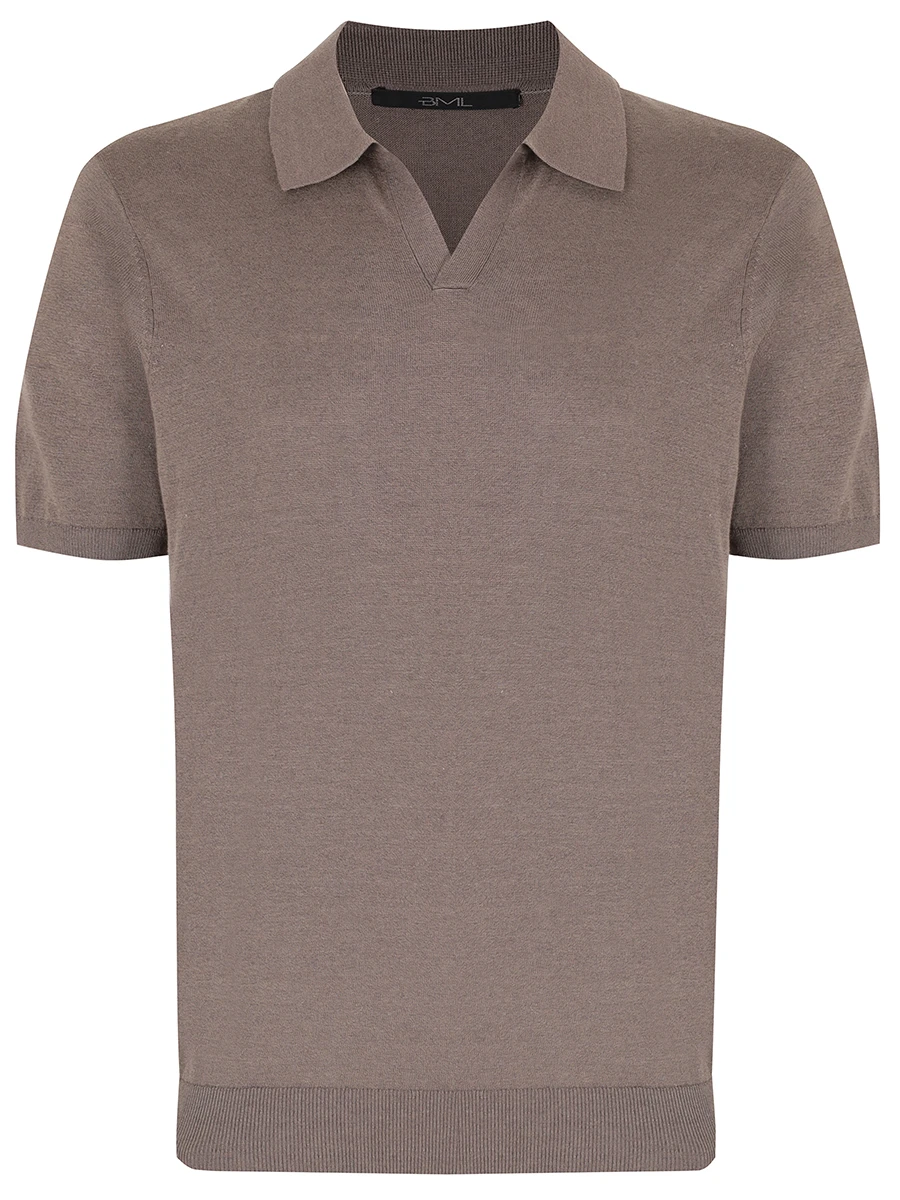 Поло изо льна и хлопка