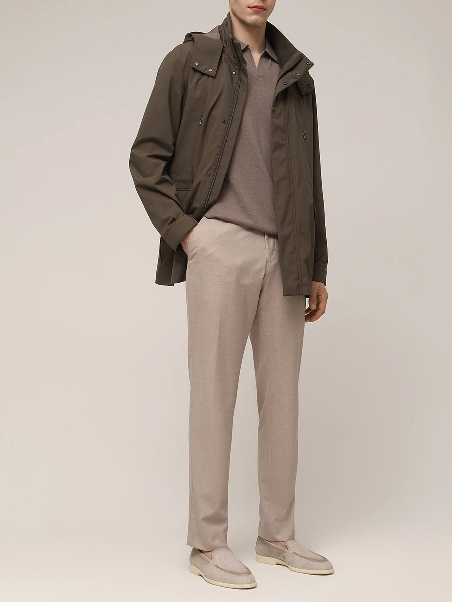 Поло изо льна и хлопка