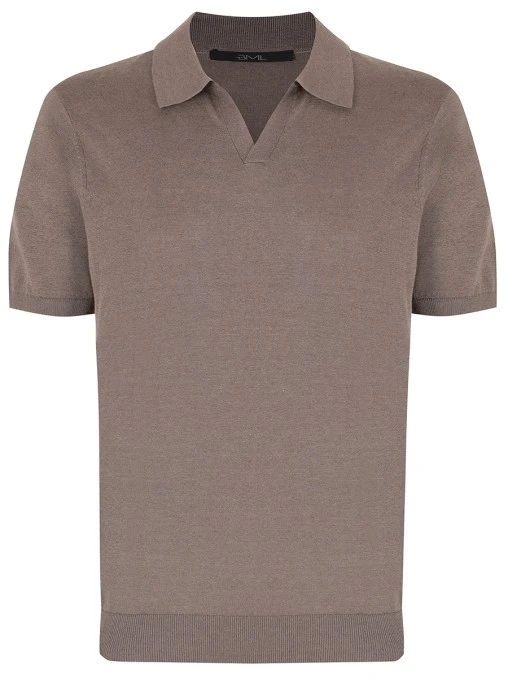 Поло изо льна и хлопка BML