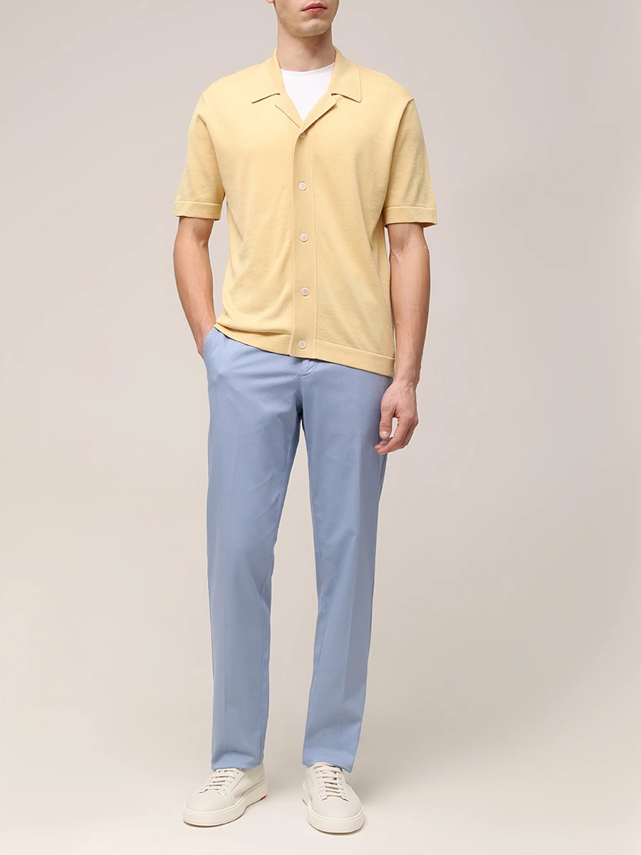 Рубашка однотонная