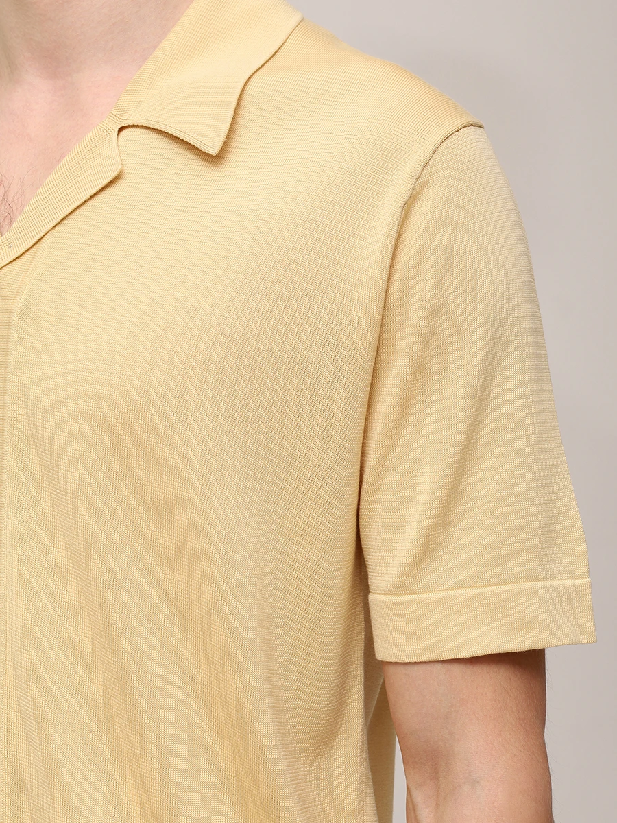 Рубашка однотонная