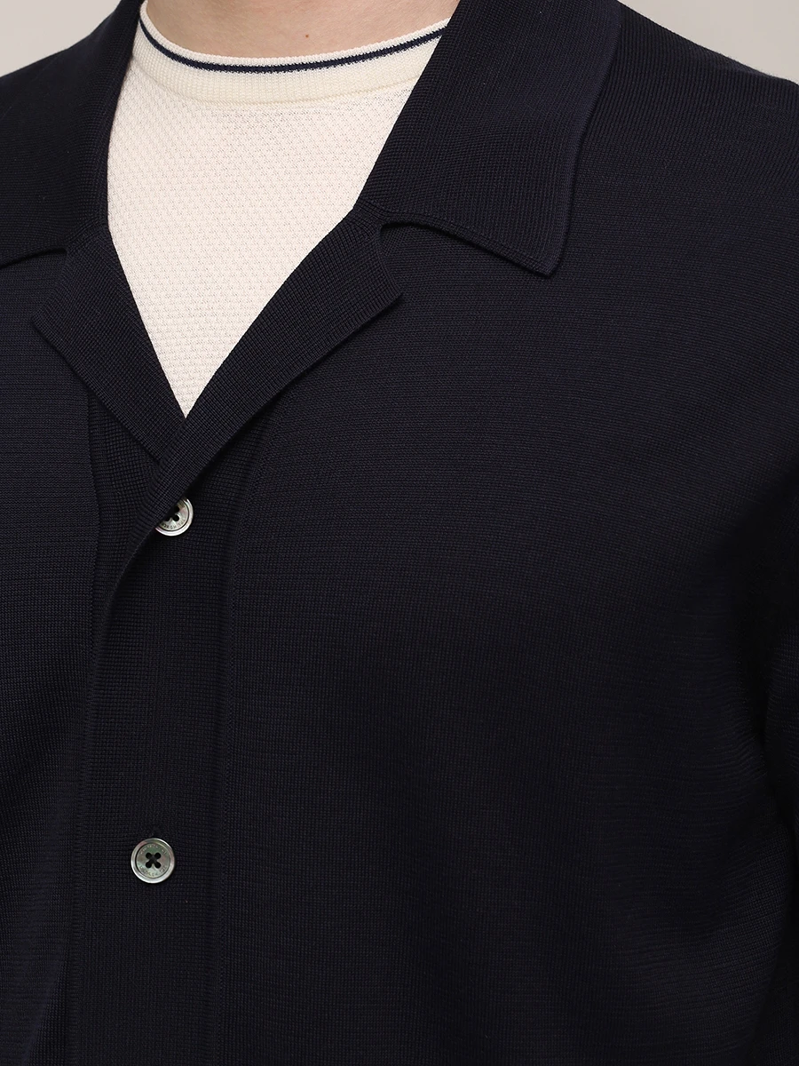 Рубашка из шелка и хлопка