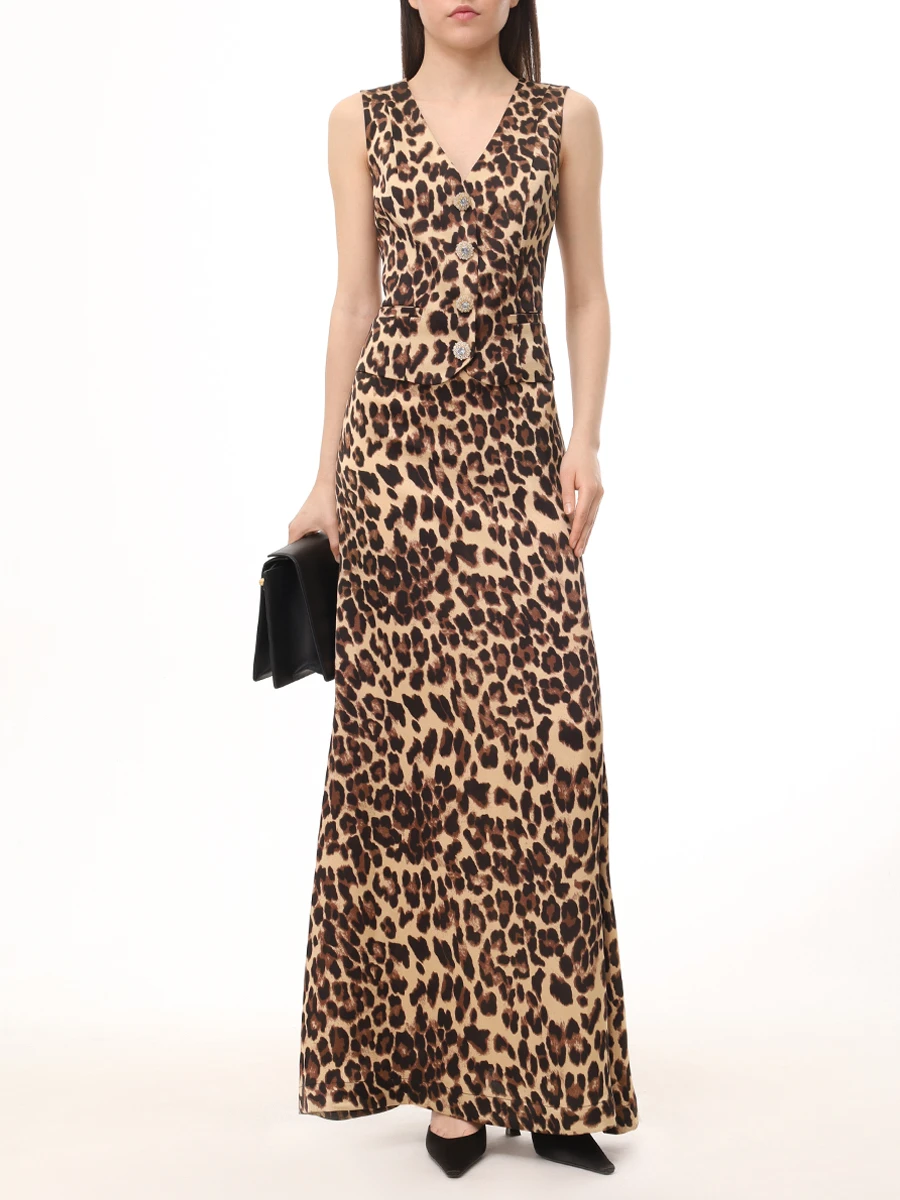 Жилет с принтом