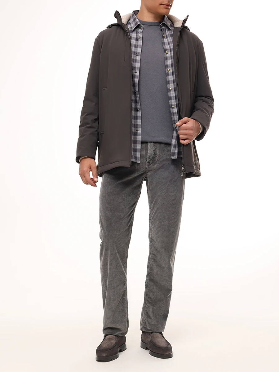 Куртка однотонная