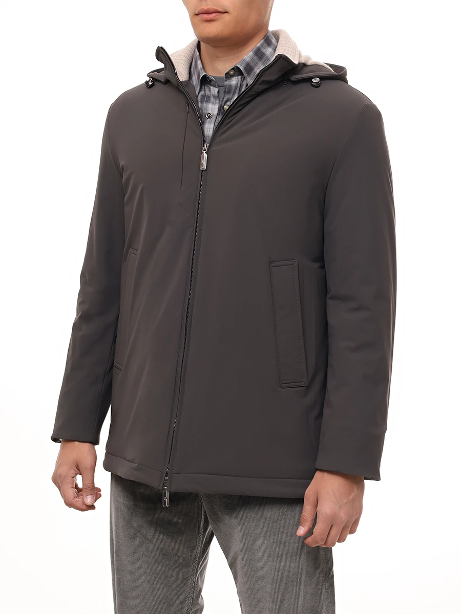 Куртка однотонная