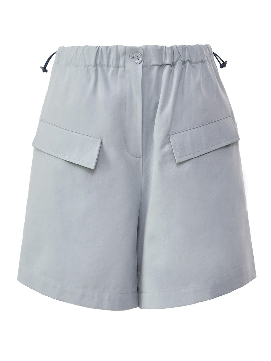 Шорты однотонные