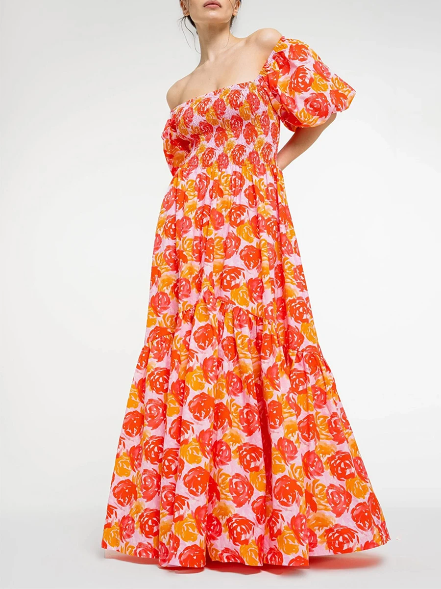 Платье хлопковое