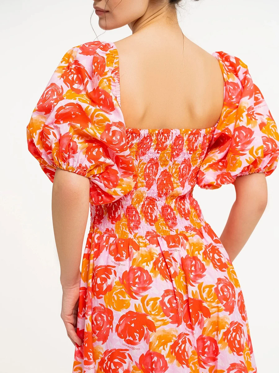 Платье хлопковое