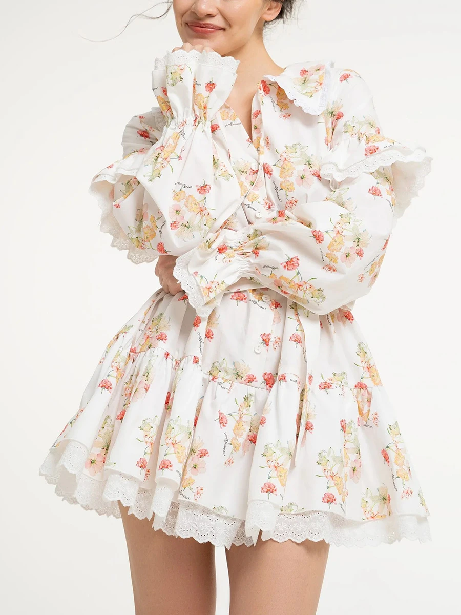 Платье хлопковое