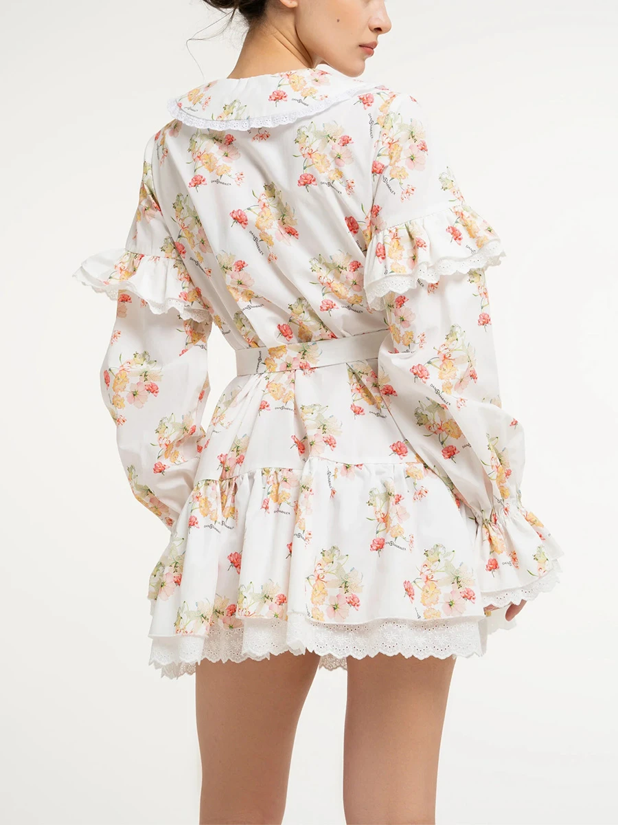 Платье хлопковое