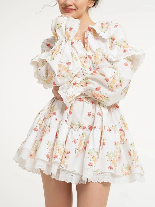 Платье хлопковое DAN MARALEX