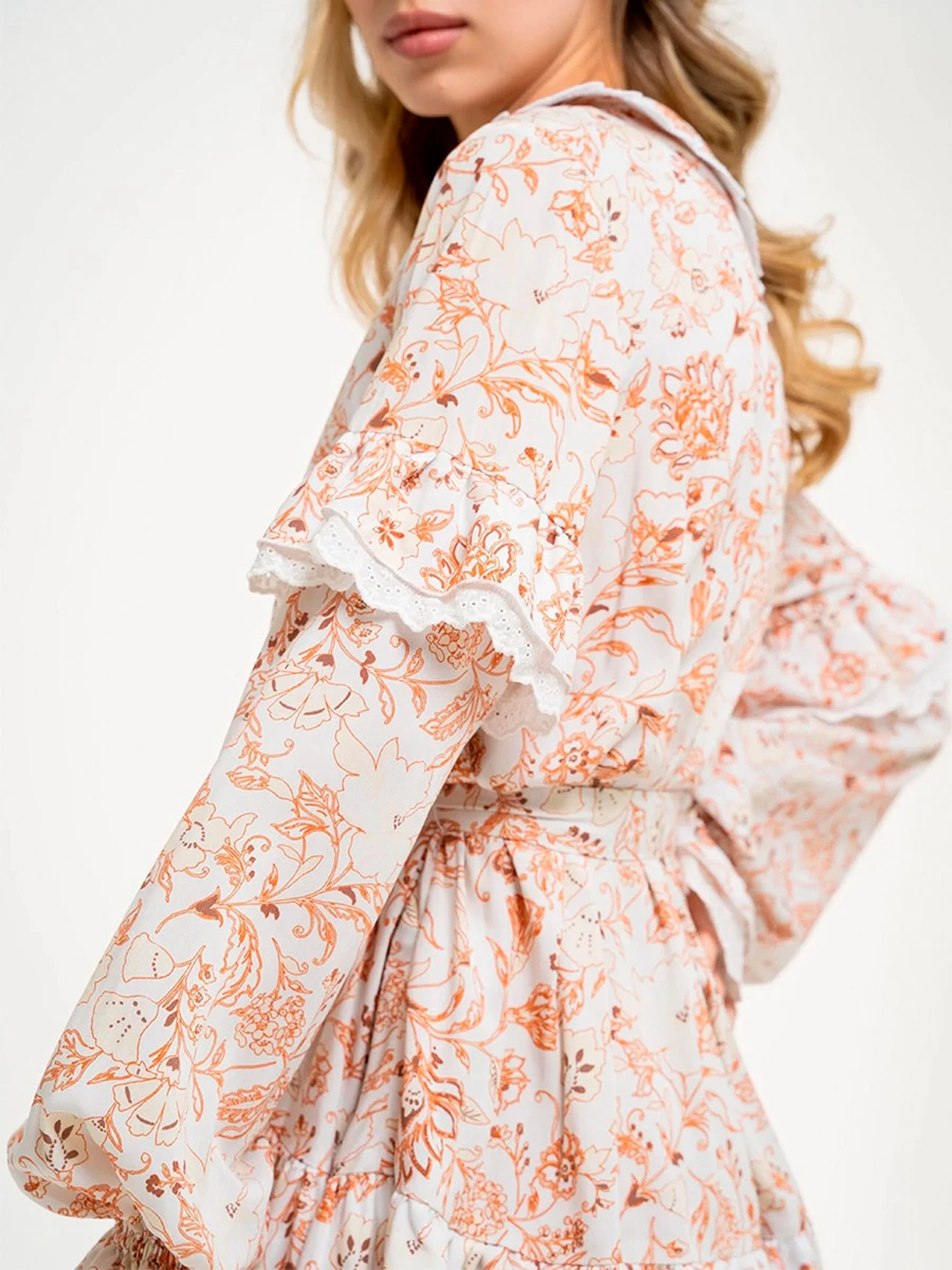 Платье из вискозы