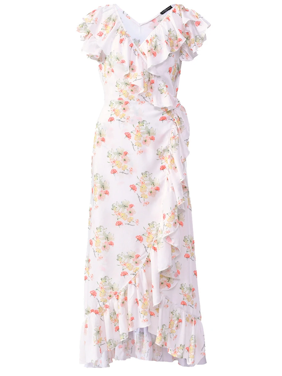 Платье из вискозы