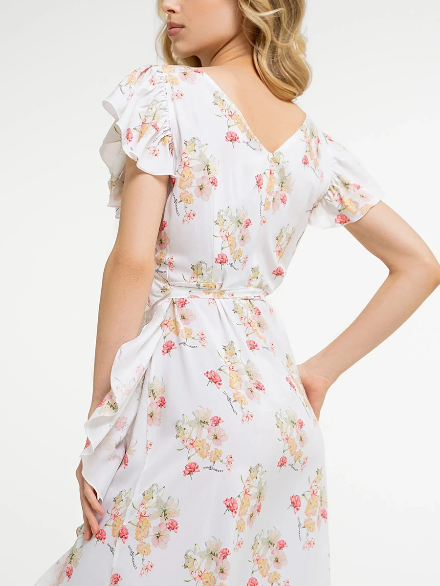 Платье из вискозы