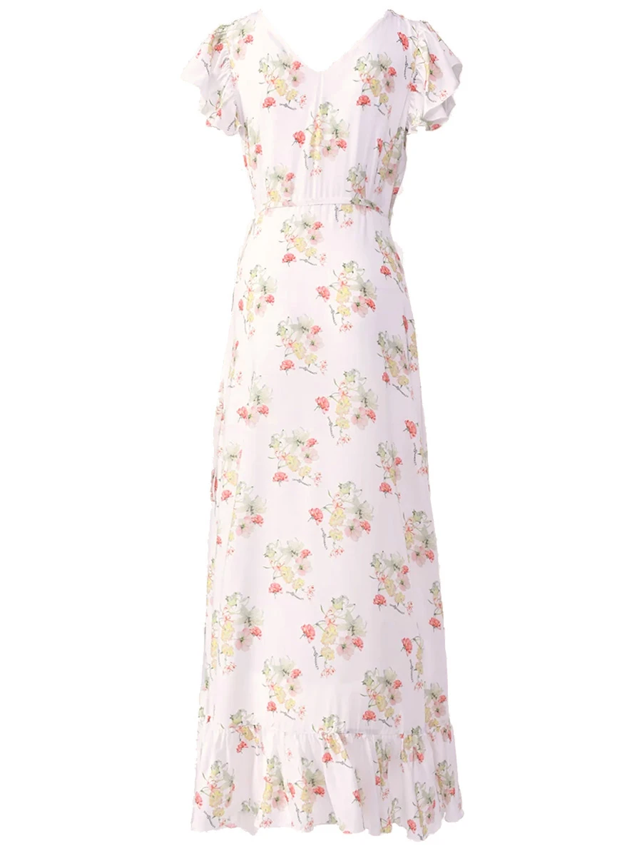 Платье из вискозы