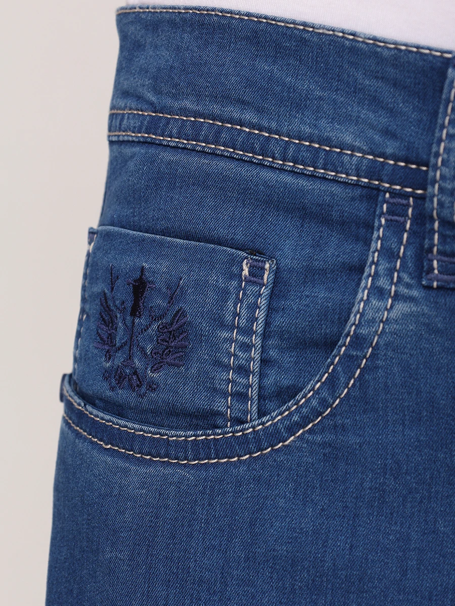 Джинсы Regular Fit хлопковые