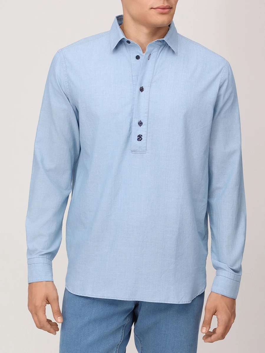 Рубашка Regular Fit хлопковая