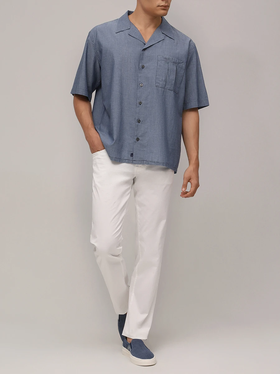 Рубашка Regular Fit хлопковая