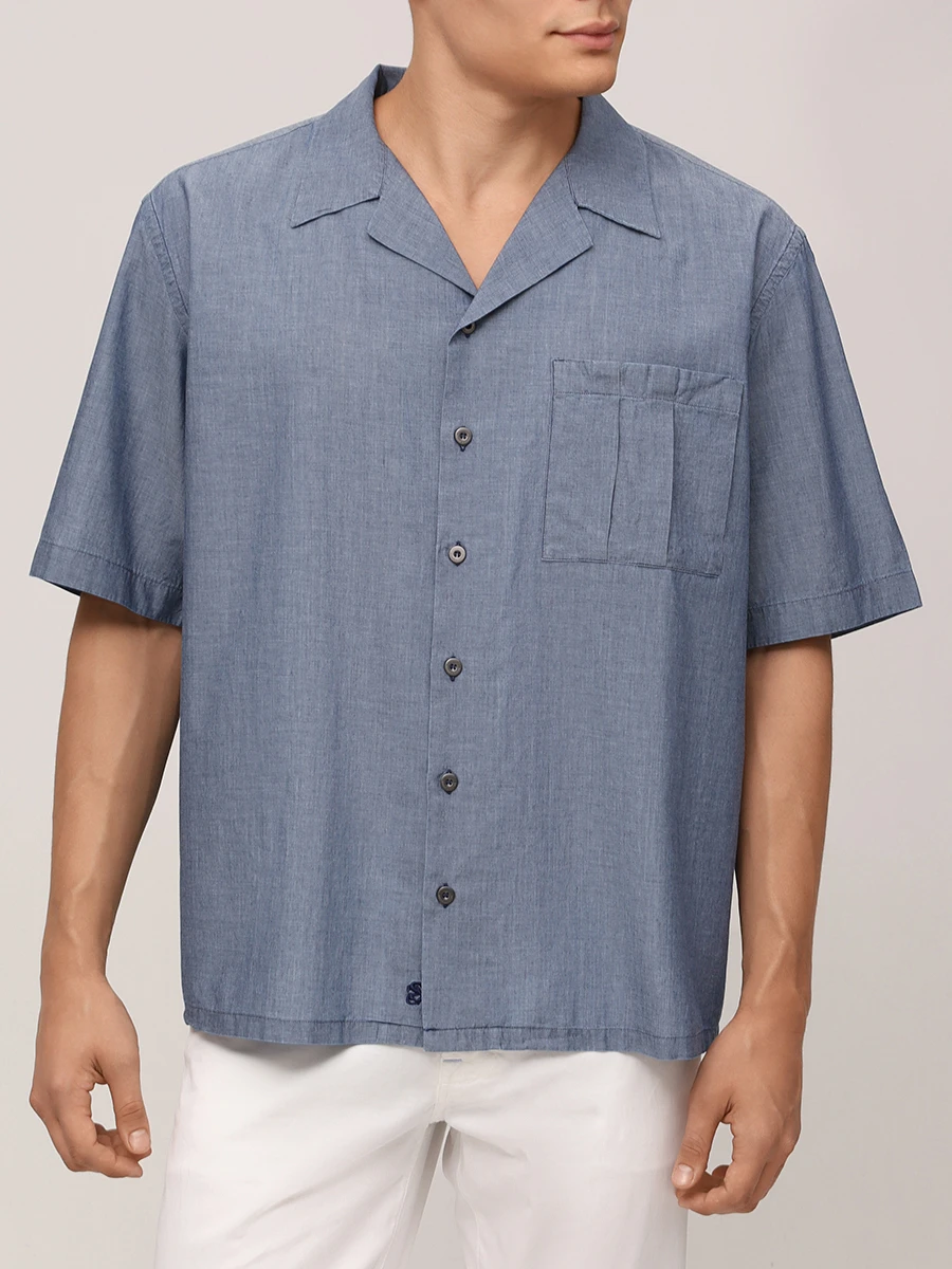 Рубашка Regular Fit хлопковая