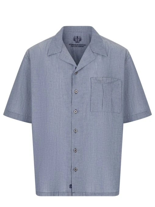 Рубашка Regular Fit хлопковая SCISSOR SCRIPTOR