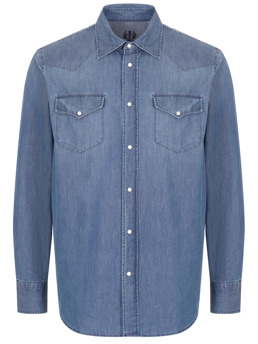 Рубашка Regular Fit хлопковая