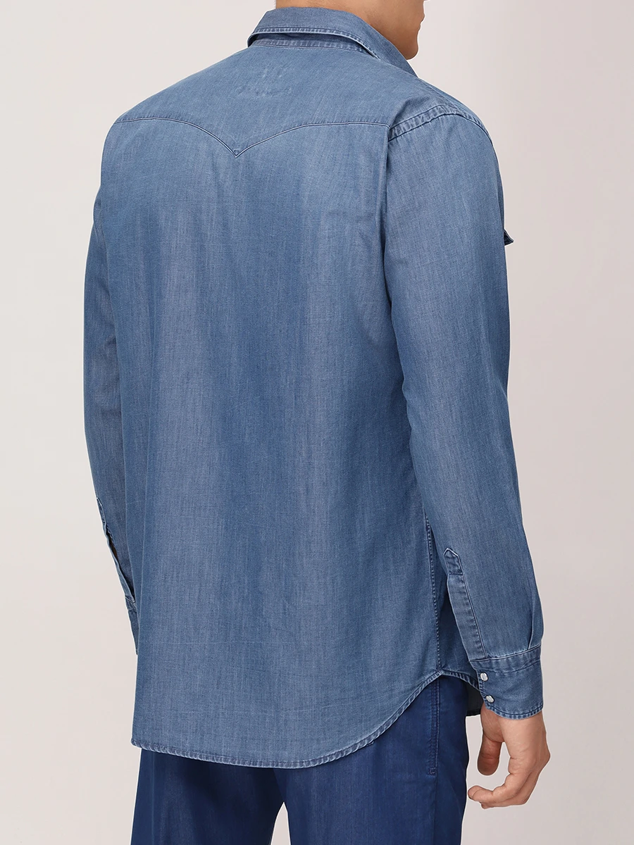 Рубашка Regular Fit хлопковая