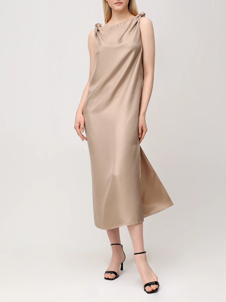Платье шелковое Moun