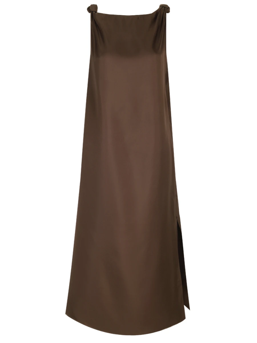 Платье шелковое