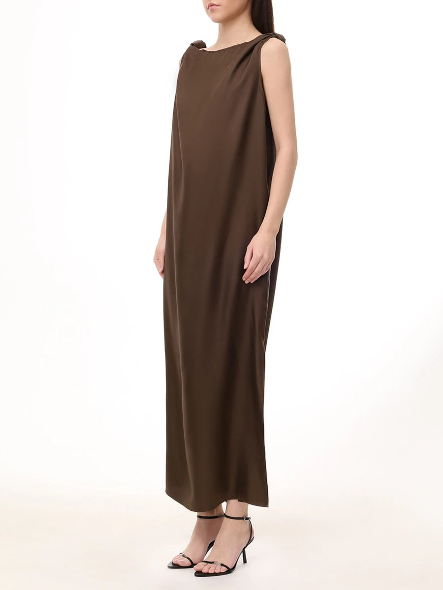 Платье шелковое