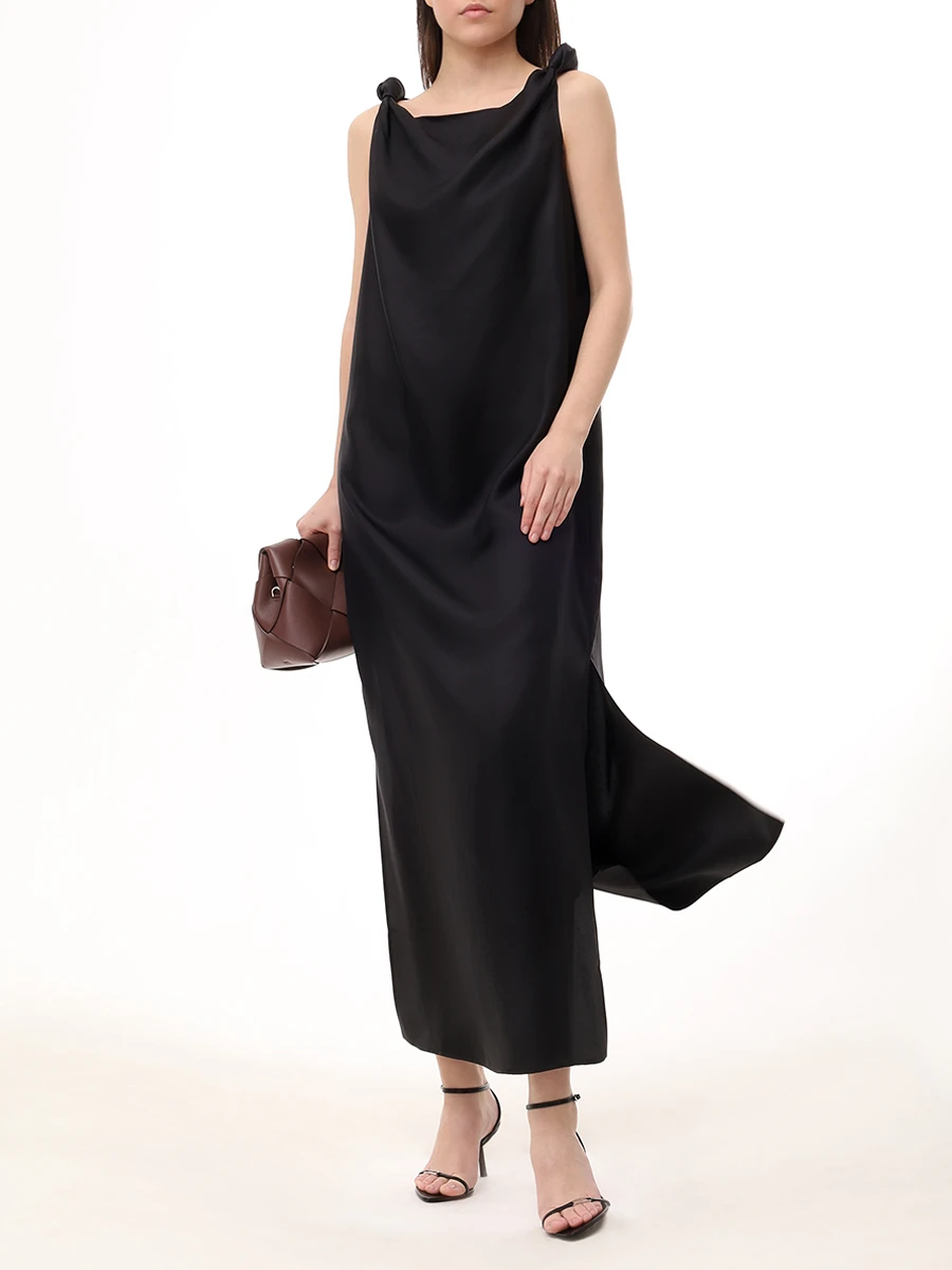 Платье шелковое