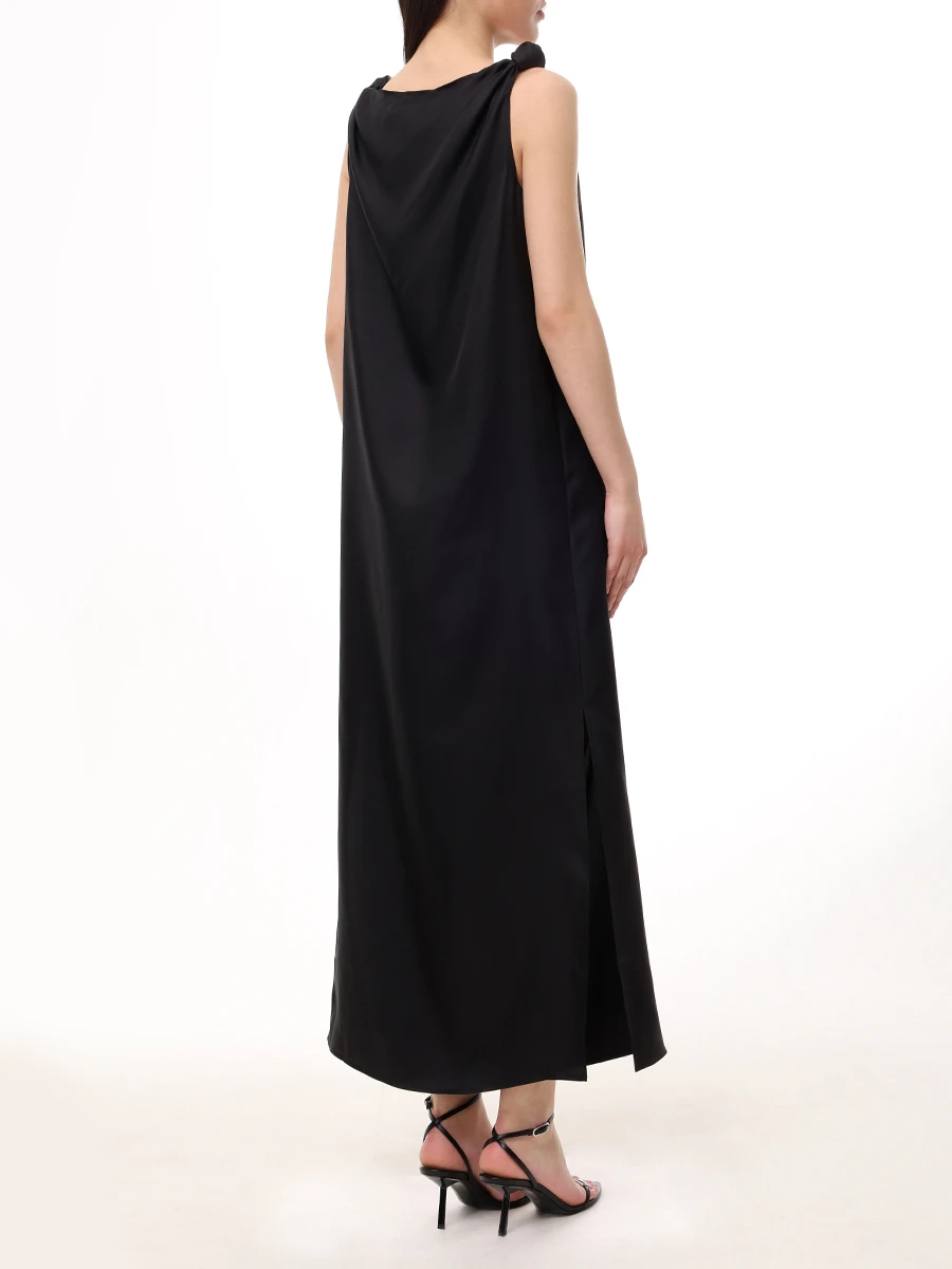 Платье шелковое