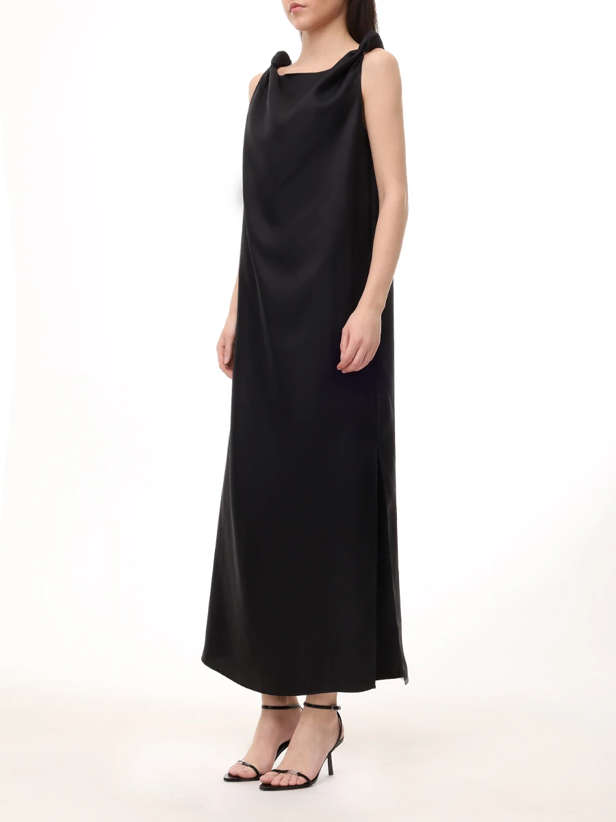 Платье шелковое