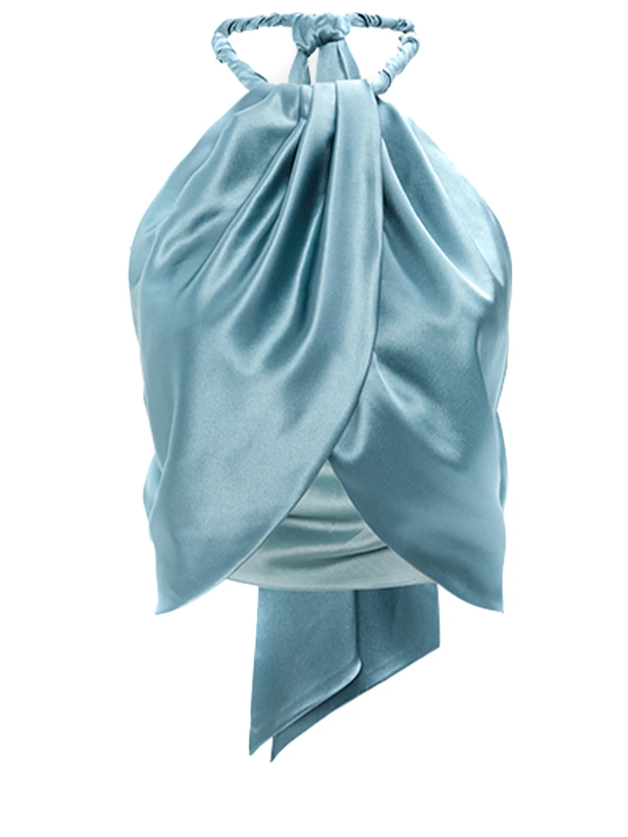 Топ шелковый