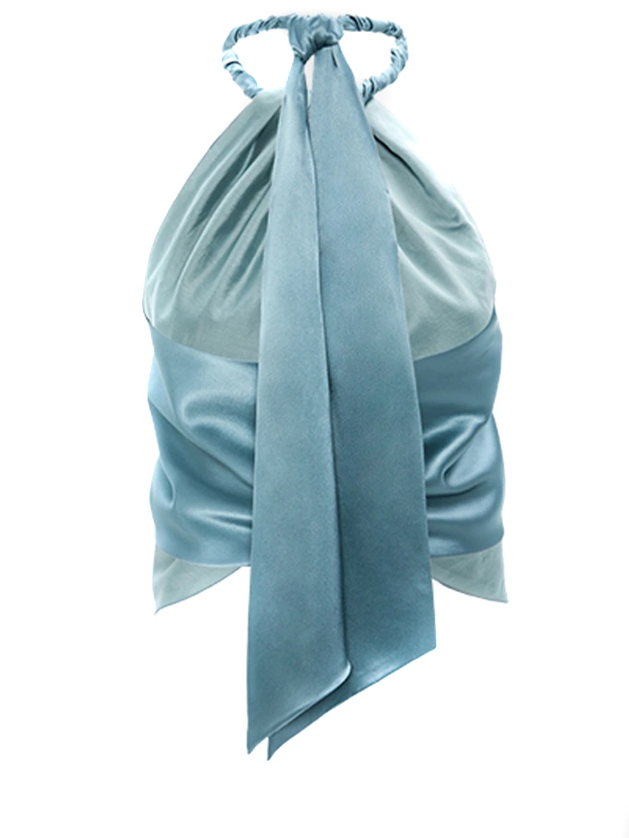 Топ шелковый