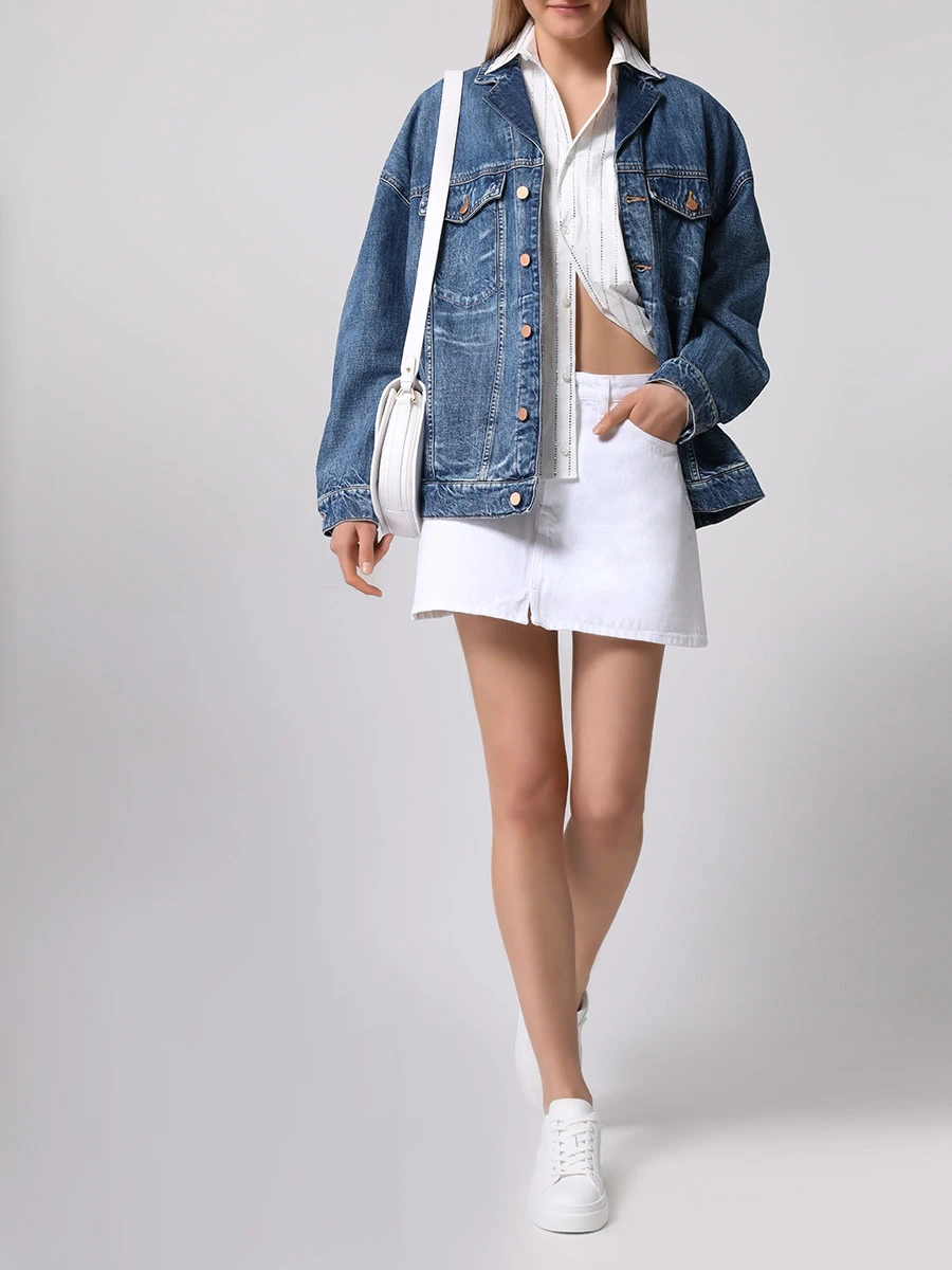 Юбка джинсовая