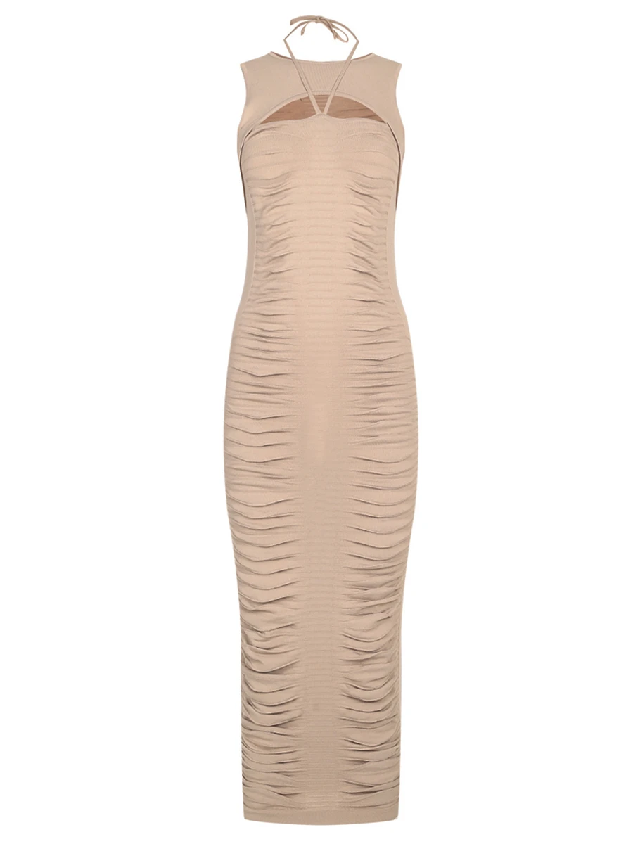 Платье из вискозы