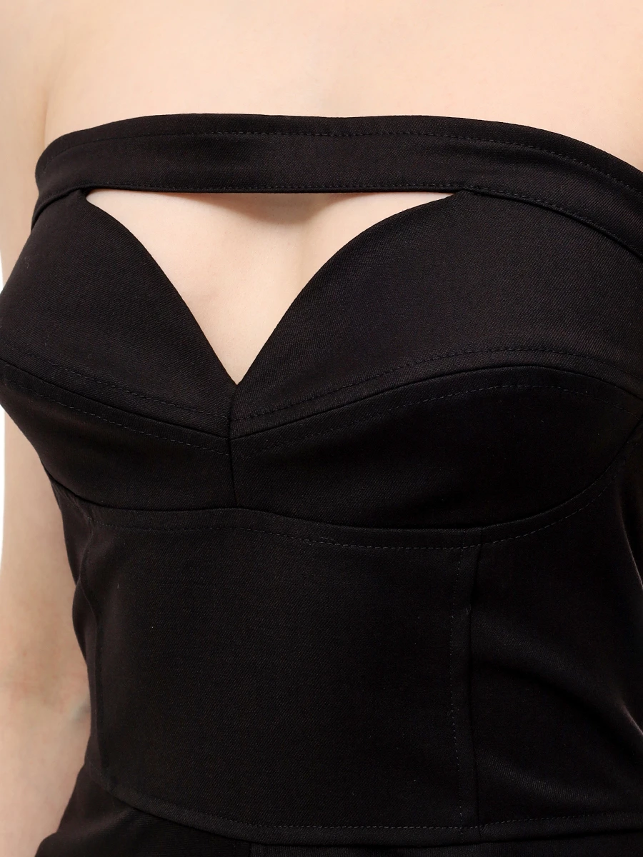 Платье однотонное