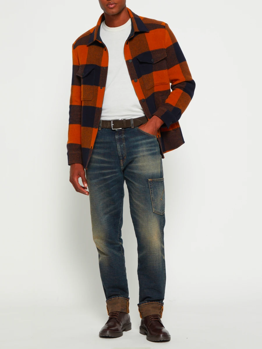 Рубашка шерстяная