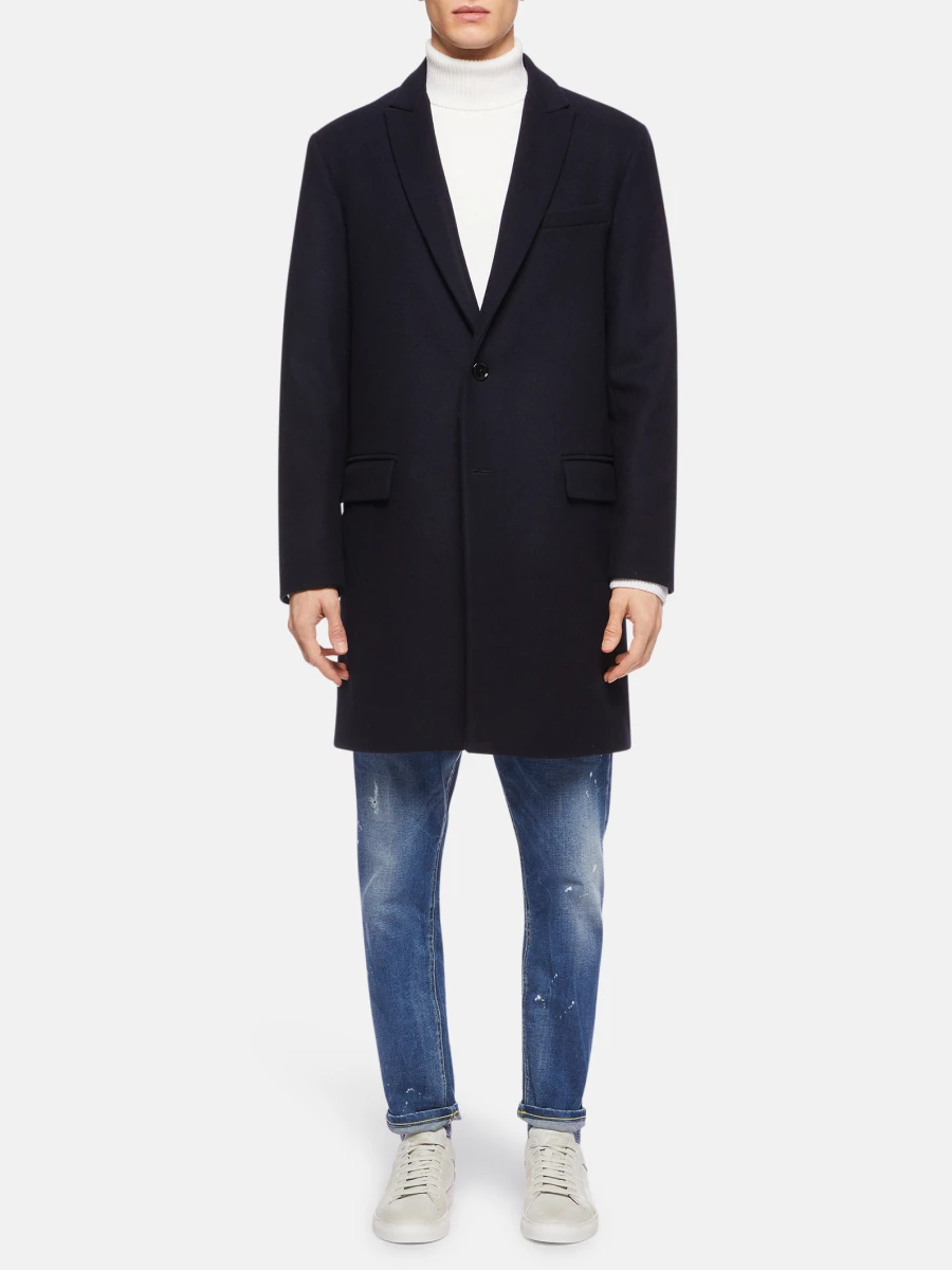 Пальто шерстяное