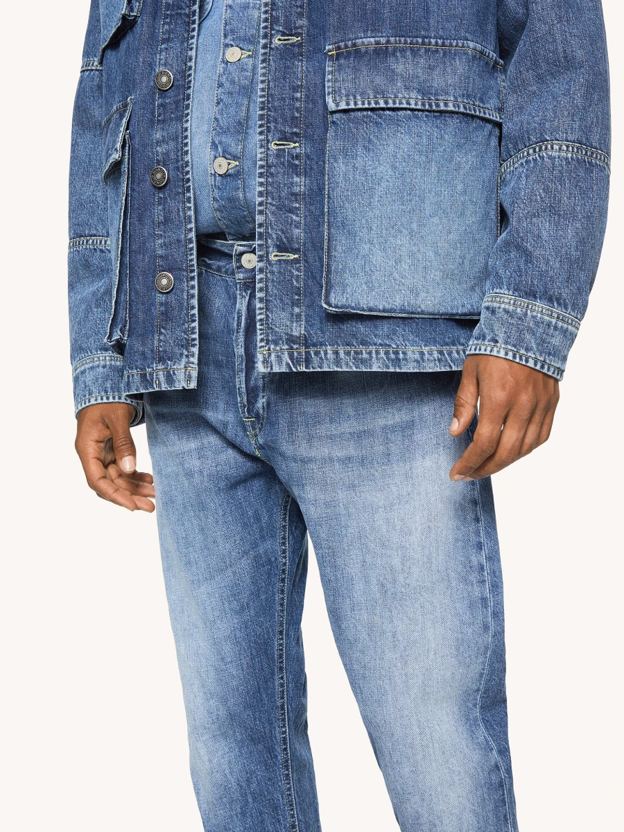 Джинсы хлопковые