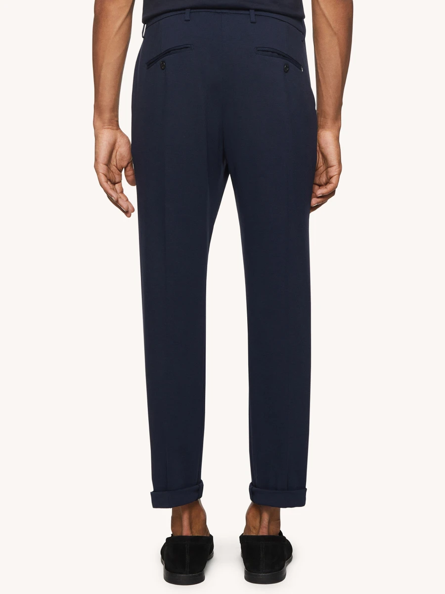 Брюки однотонные