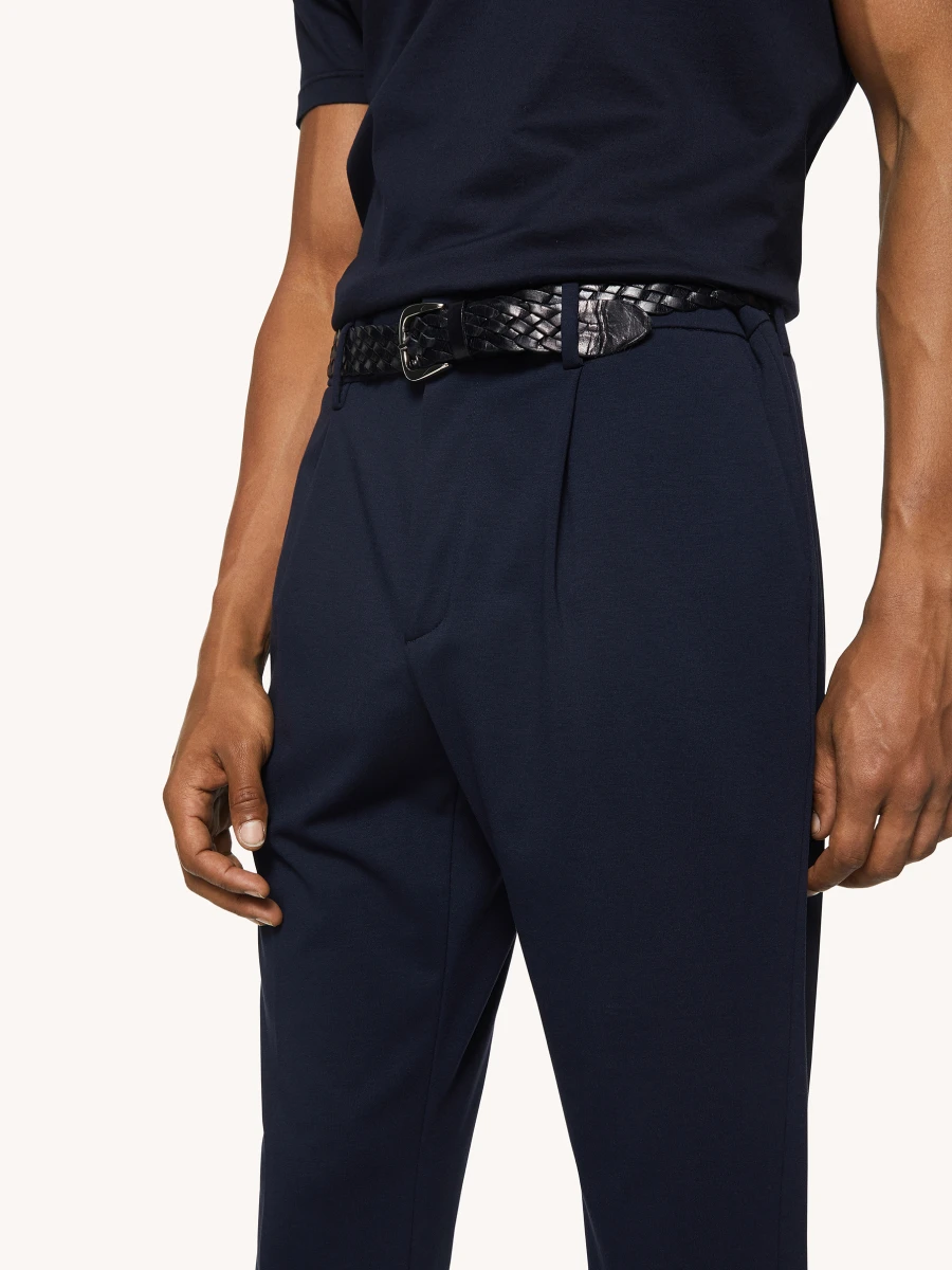 Брюки однотонные