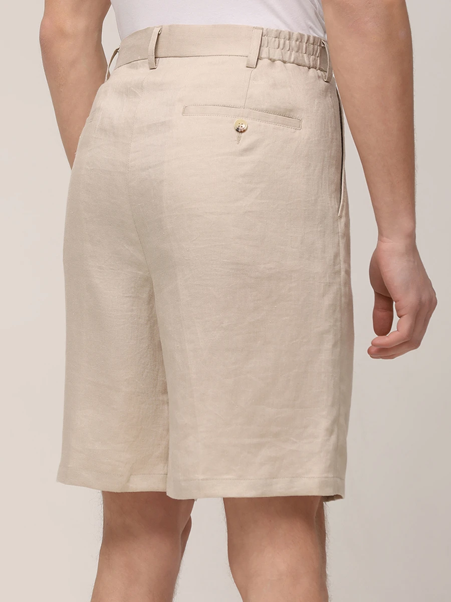 Шорты льняные