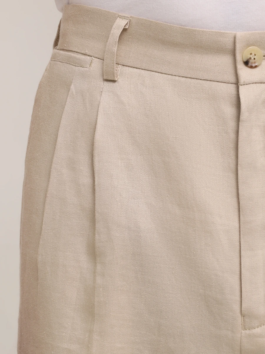 Шорты льняные