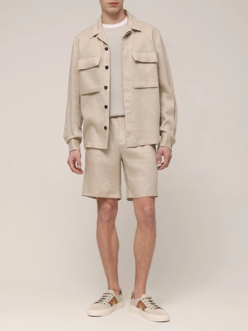 Шорты льняные BML