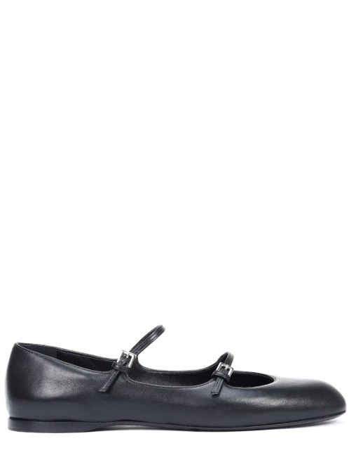 Балетки кожаные MAX MARA